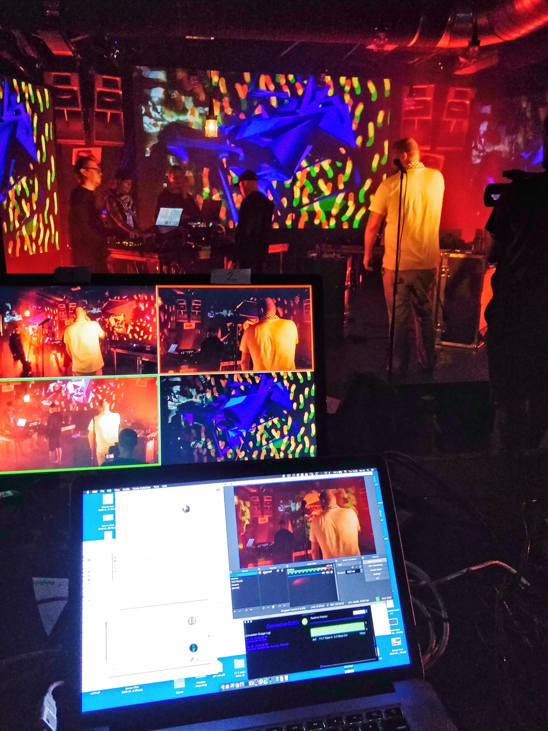 Versio vol.1 Livestream & camera mixing @ Ääniwalli 2020